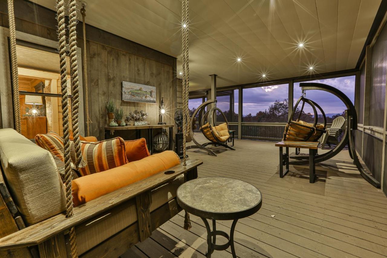 Villa Eagles Crest - Long Range Layered Mountain Views In Peaceful Neighborhood! Mineral Bluff Esterno foto